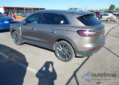 2020 Lincoln Nautilus Reserve из США, поврежденный, VIN 2LMPJ6K91LBL04337